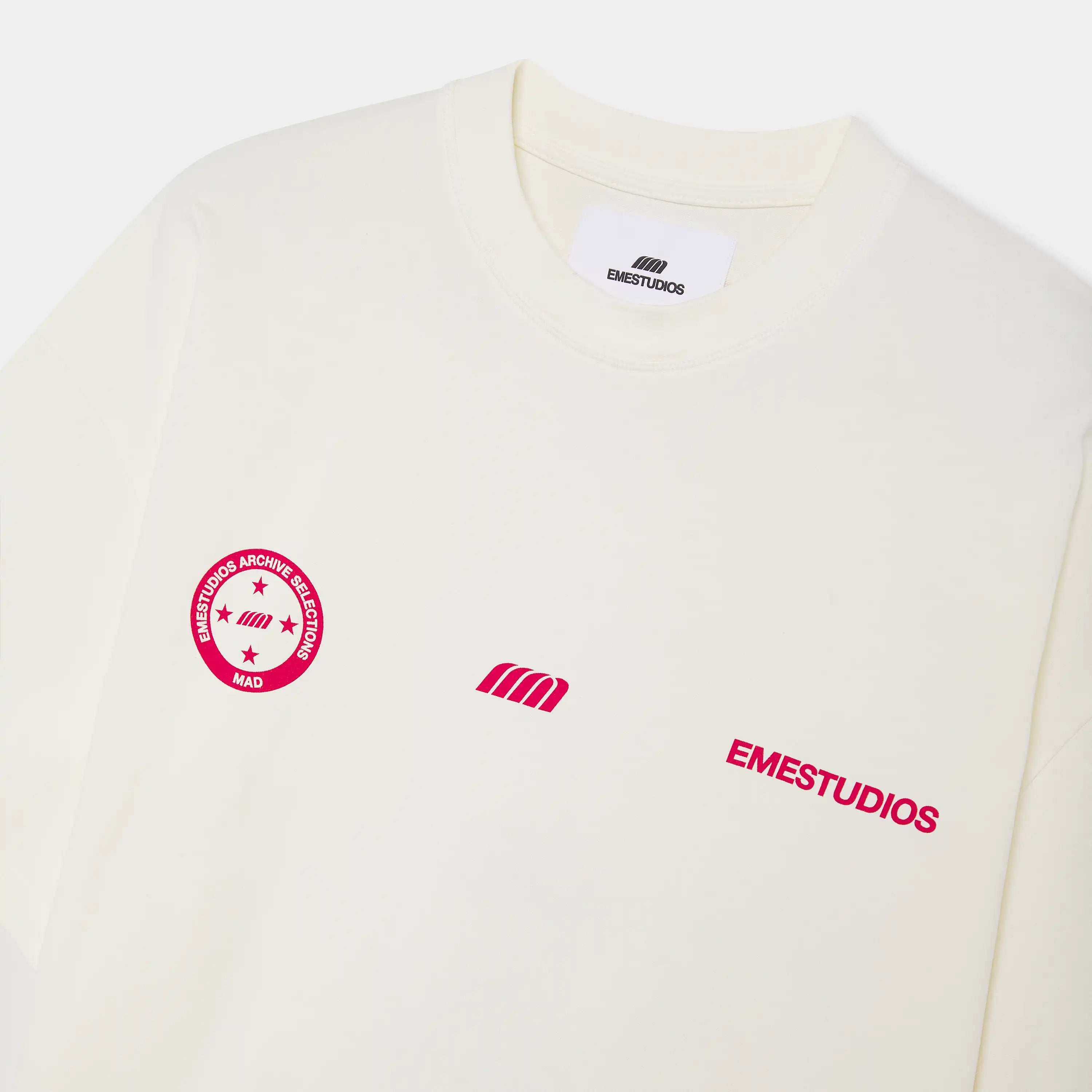 4 Star Off Sand Oversized Tee T-shirts Eme Studios