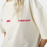 4 Star Off Sand Oversized Tee T-shirts Eme Studios
