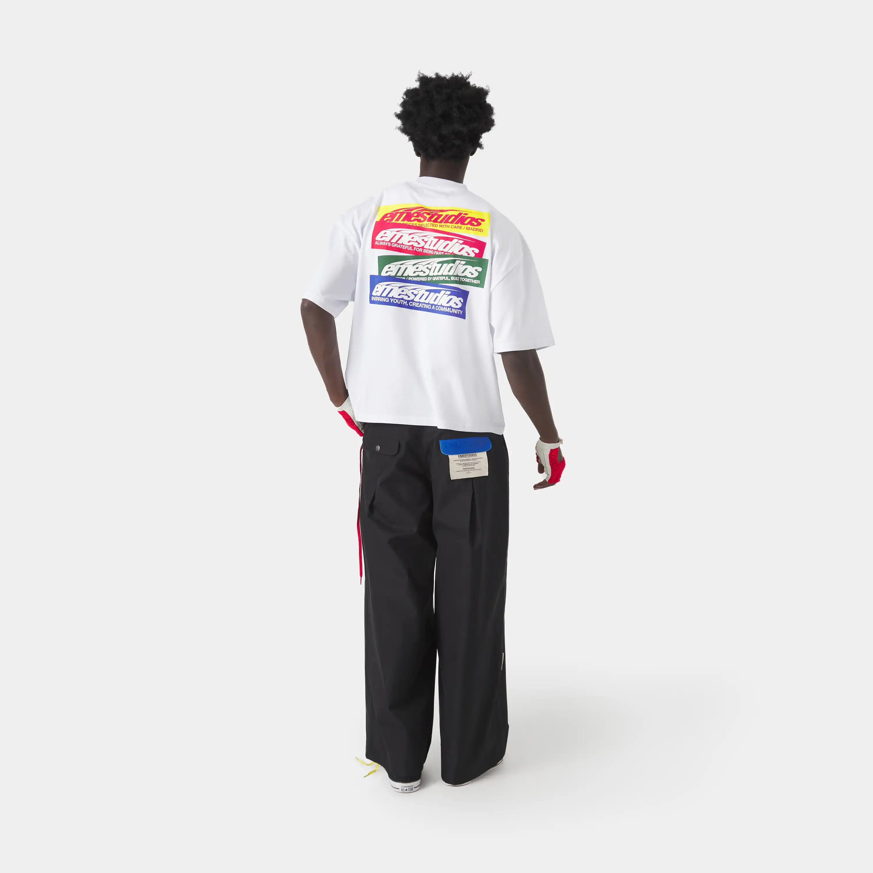 Stick Pearl Oversized Tee T-shirts Eme Studios