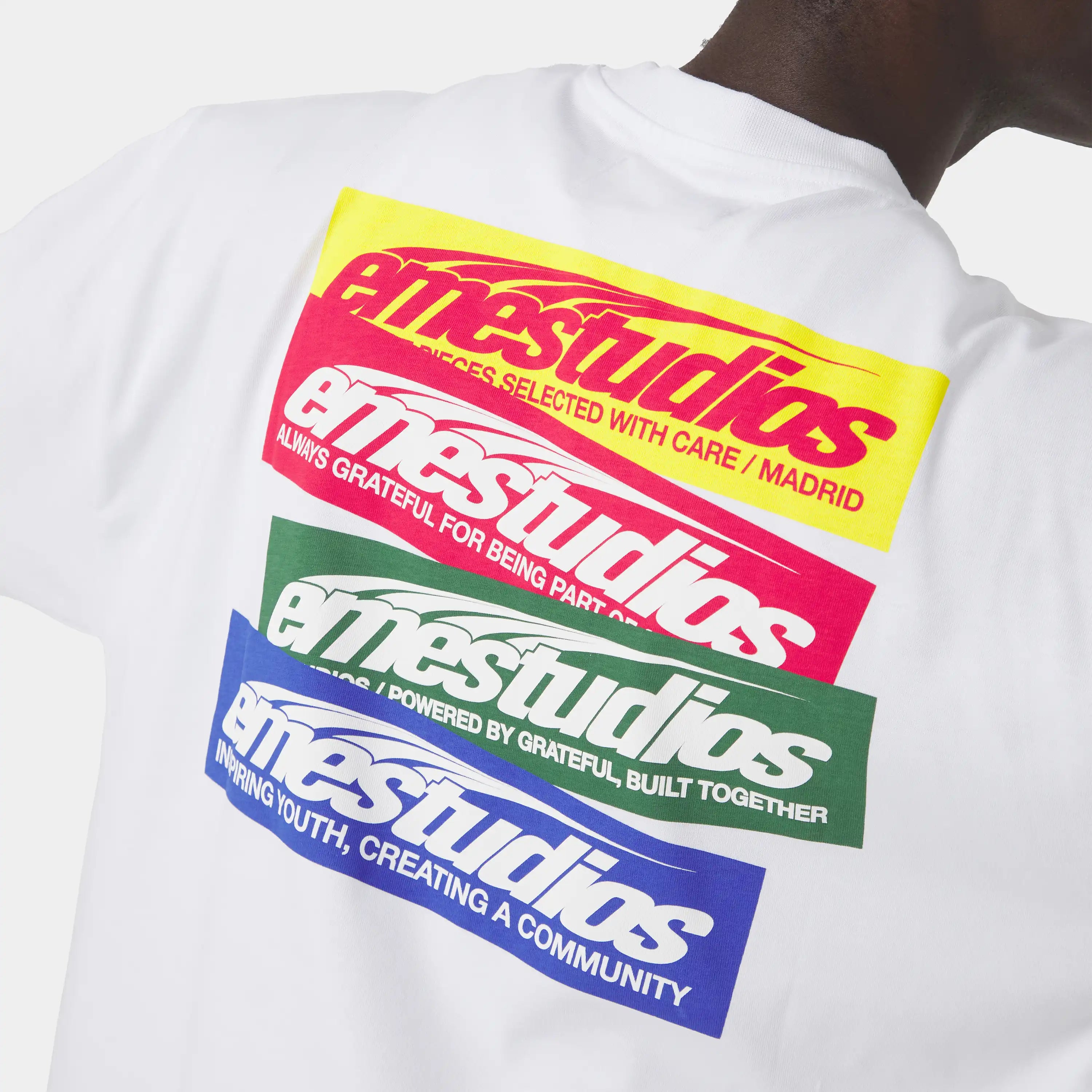 Stick Pearl Oversized Tee T-shirts Eme Studios