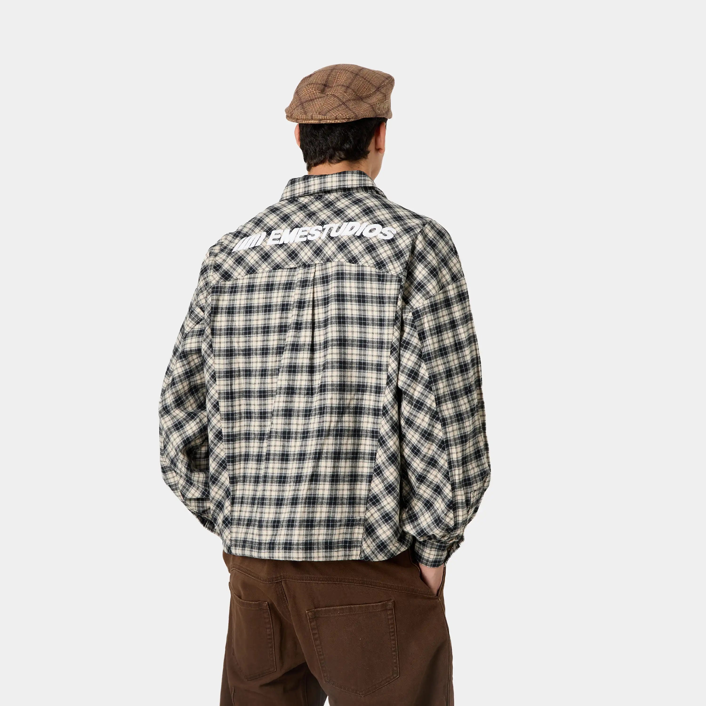 Fitz Popover Chocolate Shirt Shirts Eme Studios