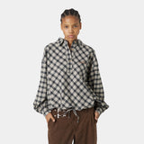 Fitz Popover Chocolate Shirt Shirts Eme Studios