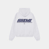 Peyas Heather Grey Oversized Hoodie Hoodies Eme Studios