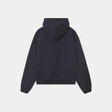 Stickers Navy Oversized Hoodie Hoodies Eme Studios