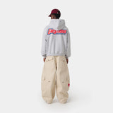 Shining Grey Oversized Hoodie Hoodies Eme Studios