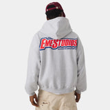 Shining Grey Oversized Hoodie Hoodies Eme Studios