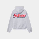 Shining Grey Oversized Hoodie Hoodies Eme Studios