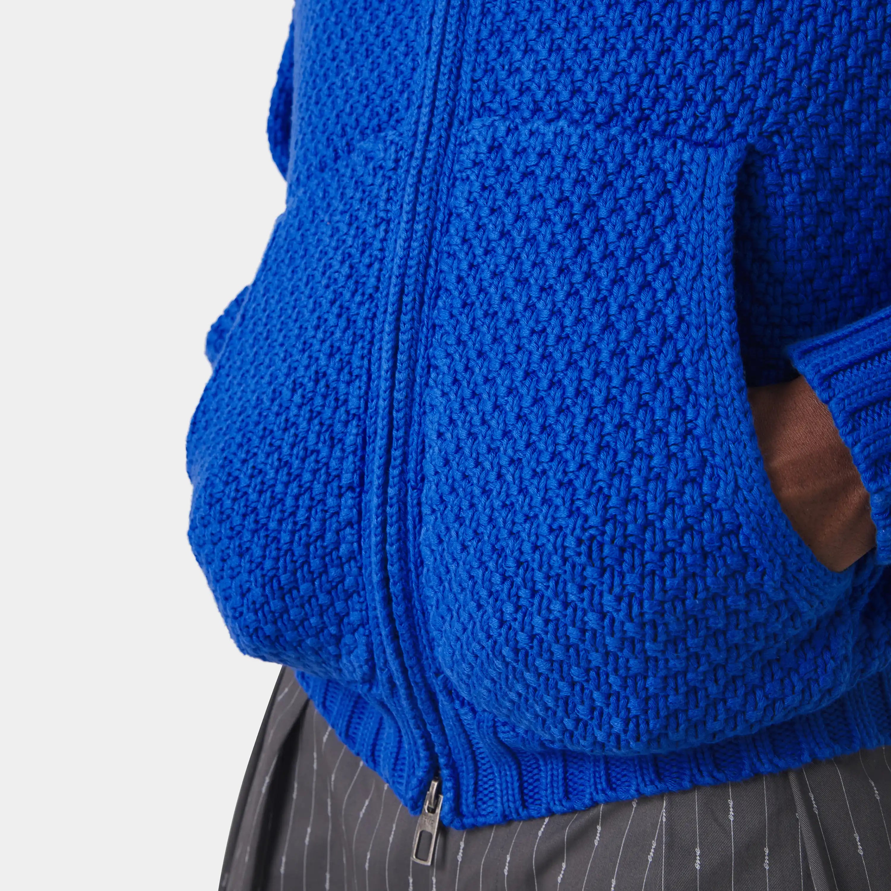 Pidgey Sodalite Zipper Knit Knitwear Eme Studios