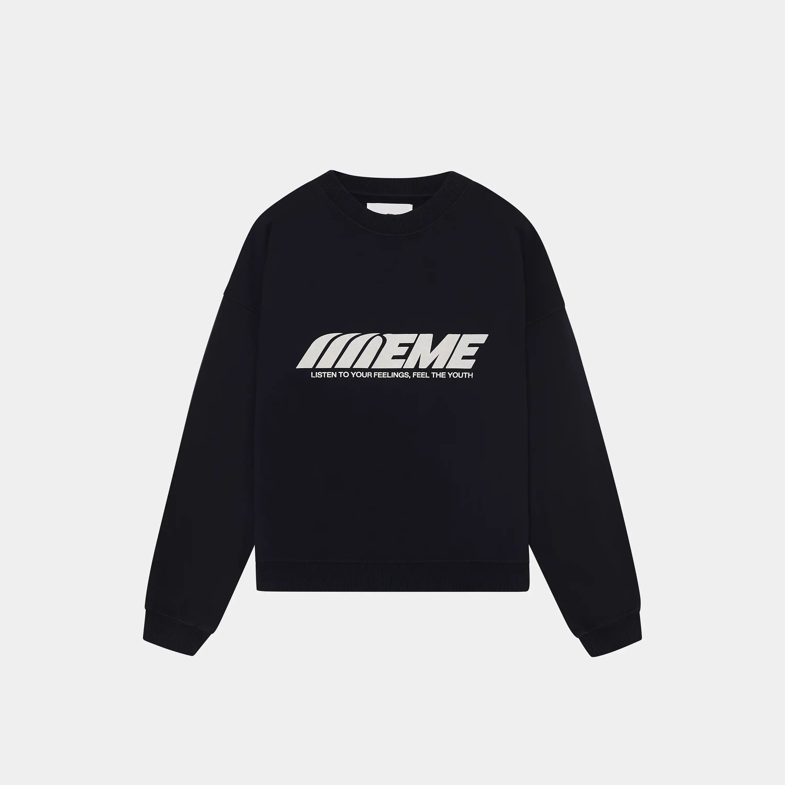 Staple Shadow Oversized Crewneck Sweatshirts Eme Studios