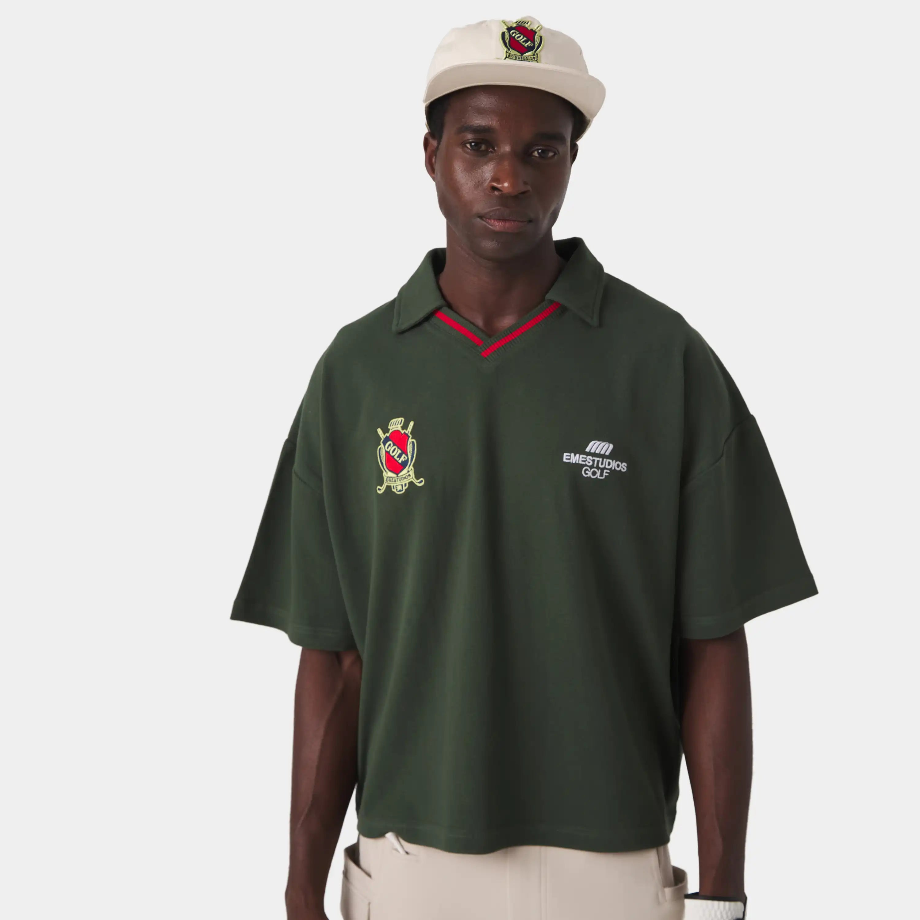 Daily Golf Forest Short Sleeve Polo T-shirts Eme Studios