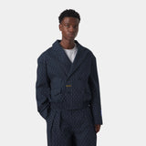 Shift Navy Bomber Blazer Outerwear Eme Studios