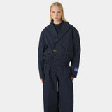 Shift Navy Bomber Blazer Outerwear Eme Studios