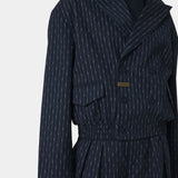 Shift Navy Bomber Blazer Outerwear Eme Studios