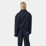 Shift Navy Bomber Blazer Outerwear Eme Studios