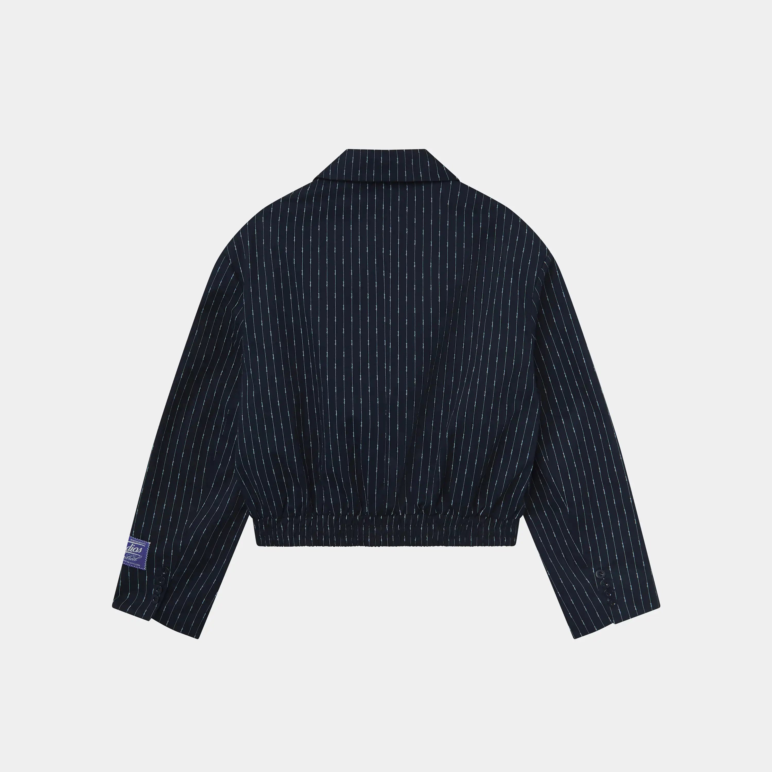 Shift Navy Bomber Blazer Outerwear Eme Studios