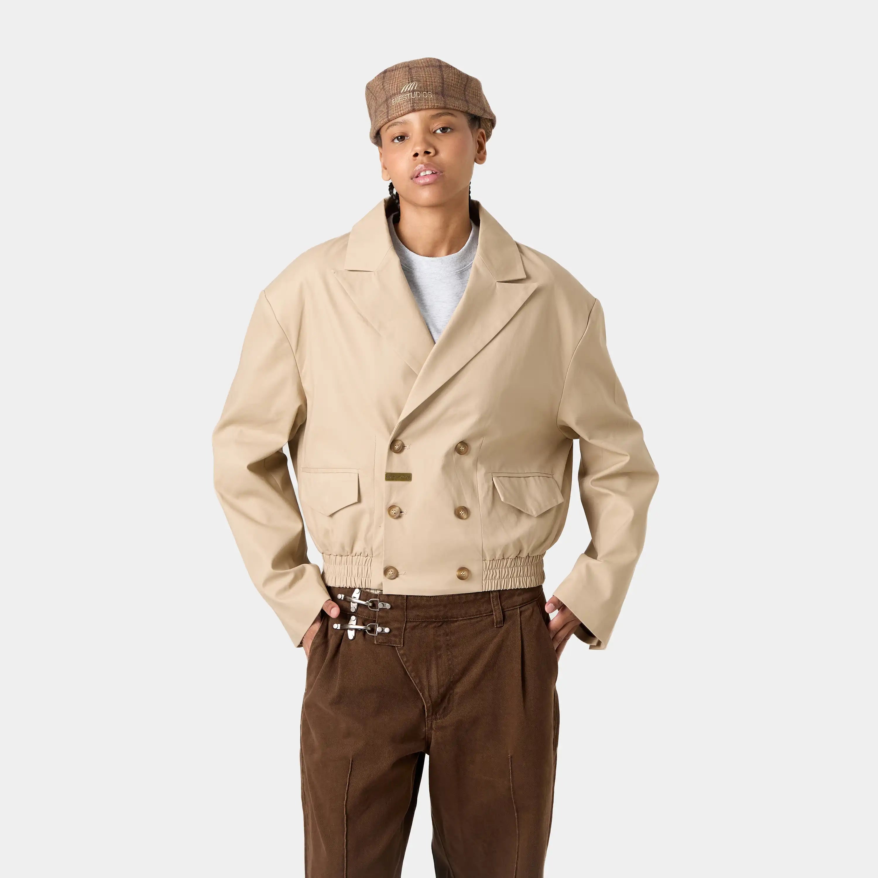 Shift Desert Bomber Blazer Outerwear Eme Studios