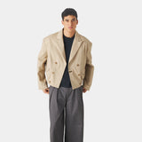 Shift Desert Bomber Blazer Outerwear Eme Studios