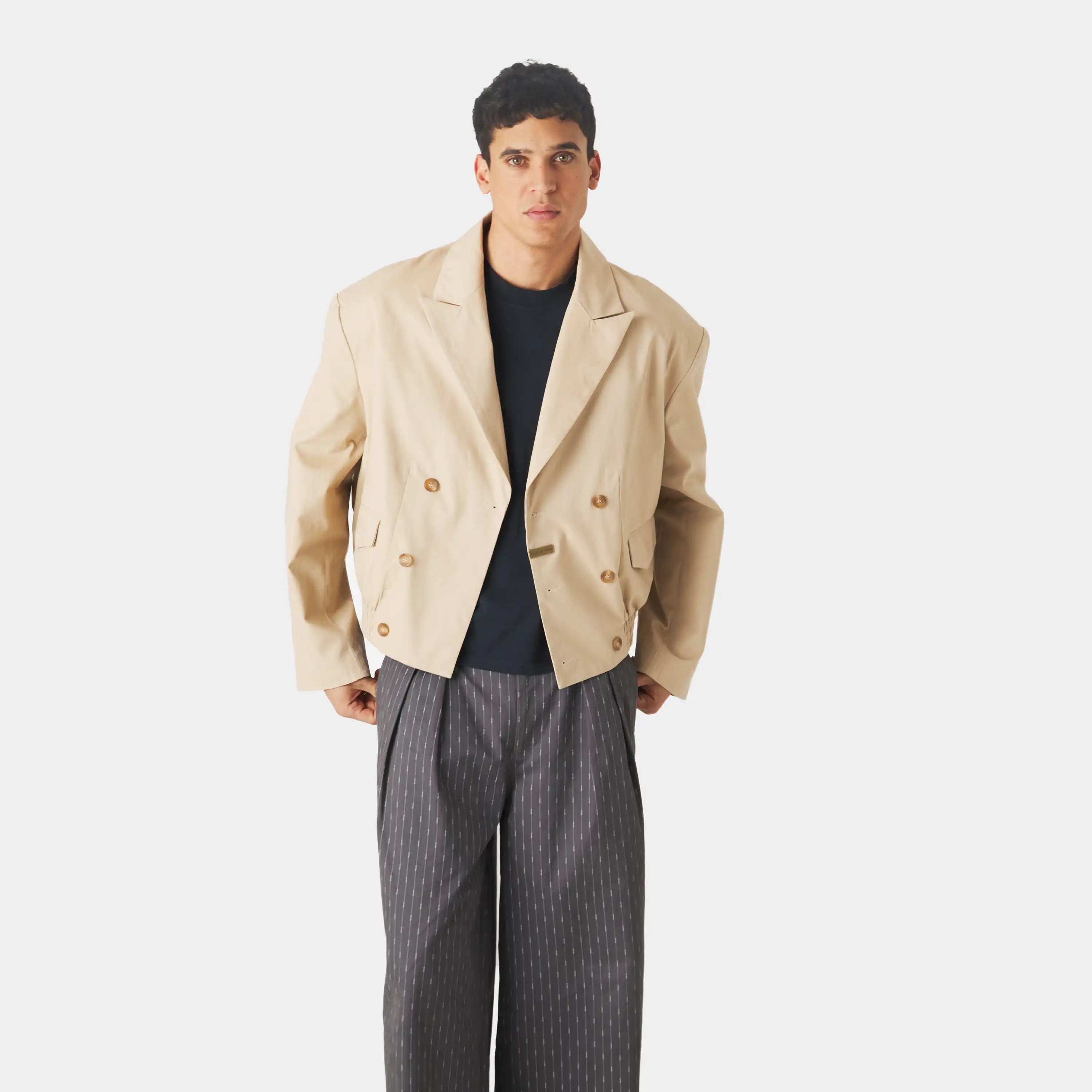 Shift Desert Bomber Blazer Outerwear Eme Studios