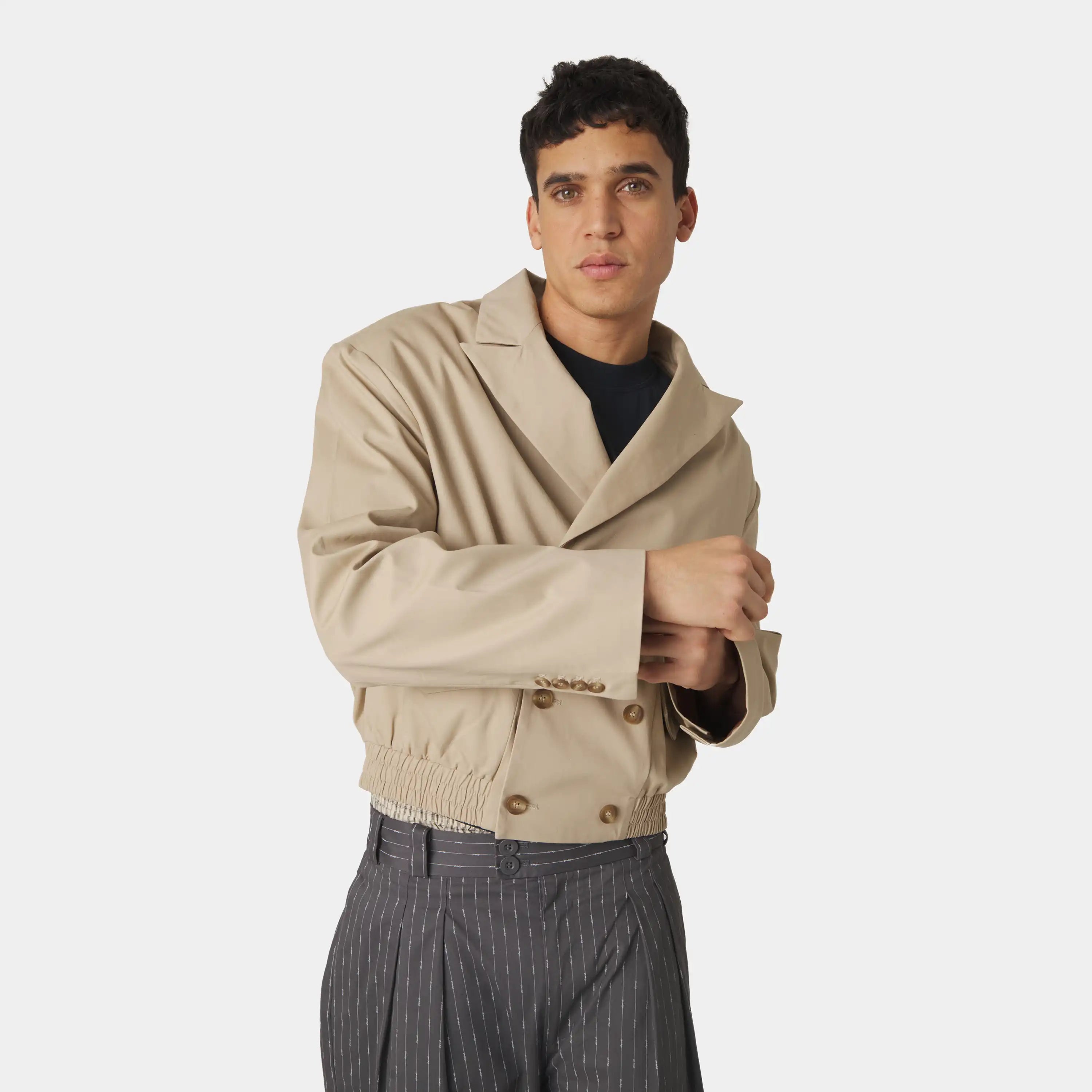 Shift Desert Bomber Blazer Outerwear Eme Studios