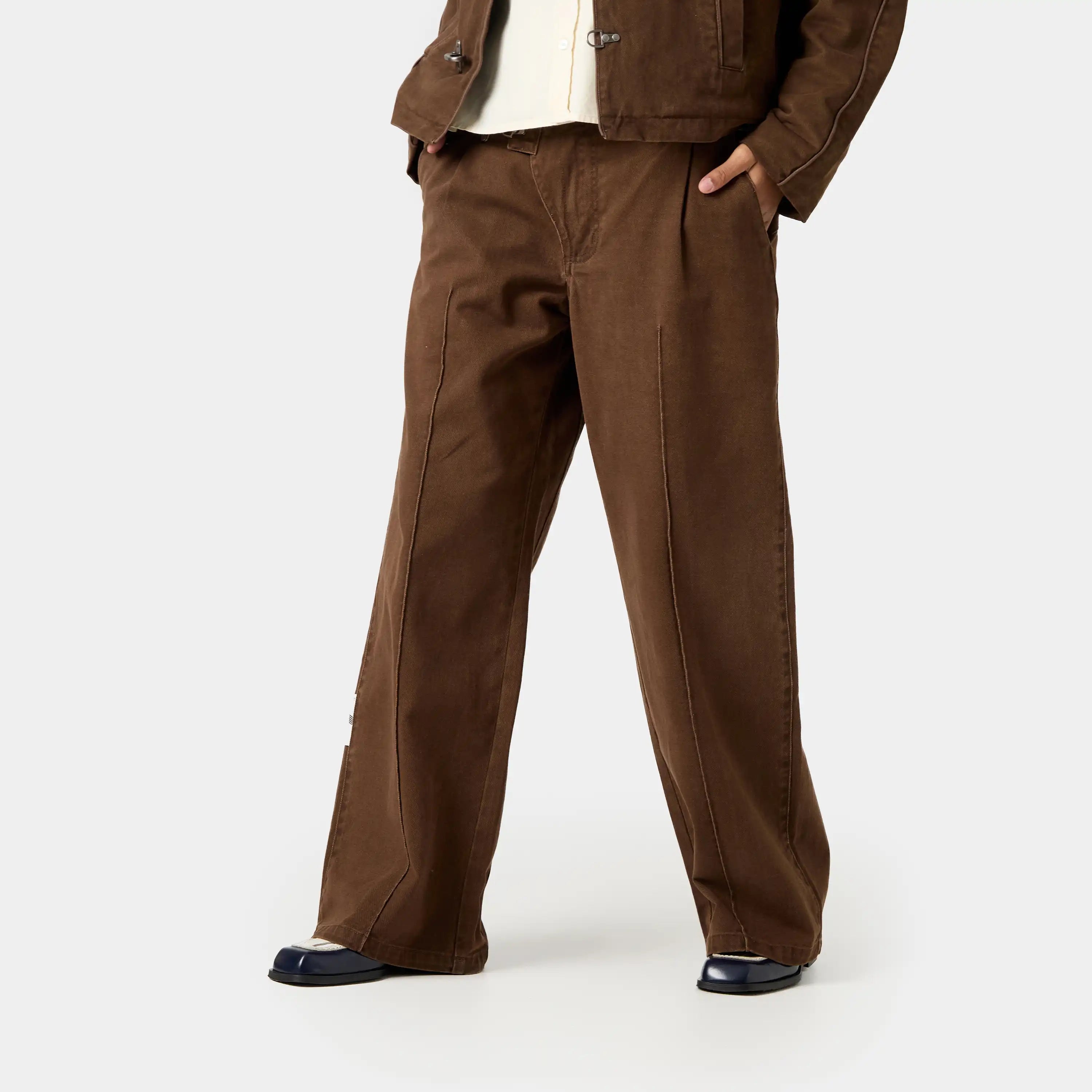 Crusader Brown Work Pants Pants Eme Studios