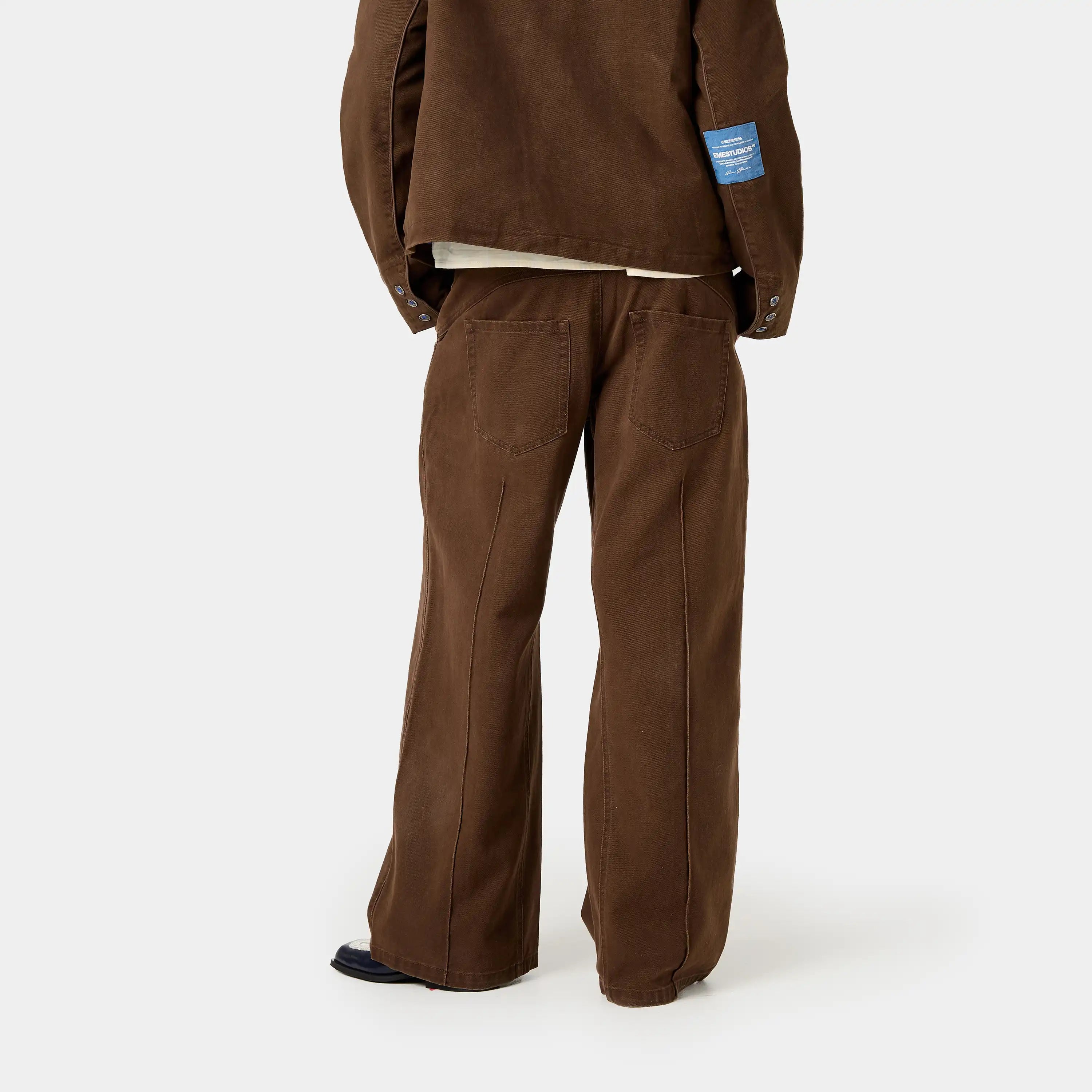 Crusader Brown Work Pants Pants Eme Studios