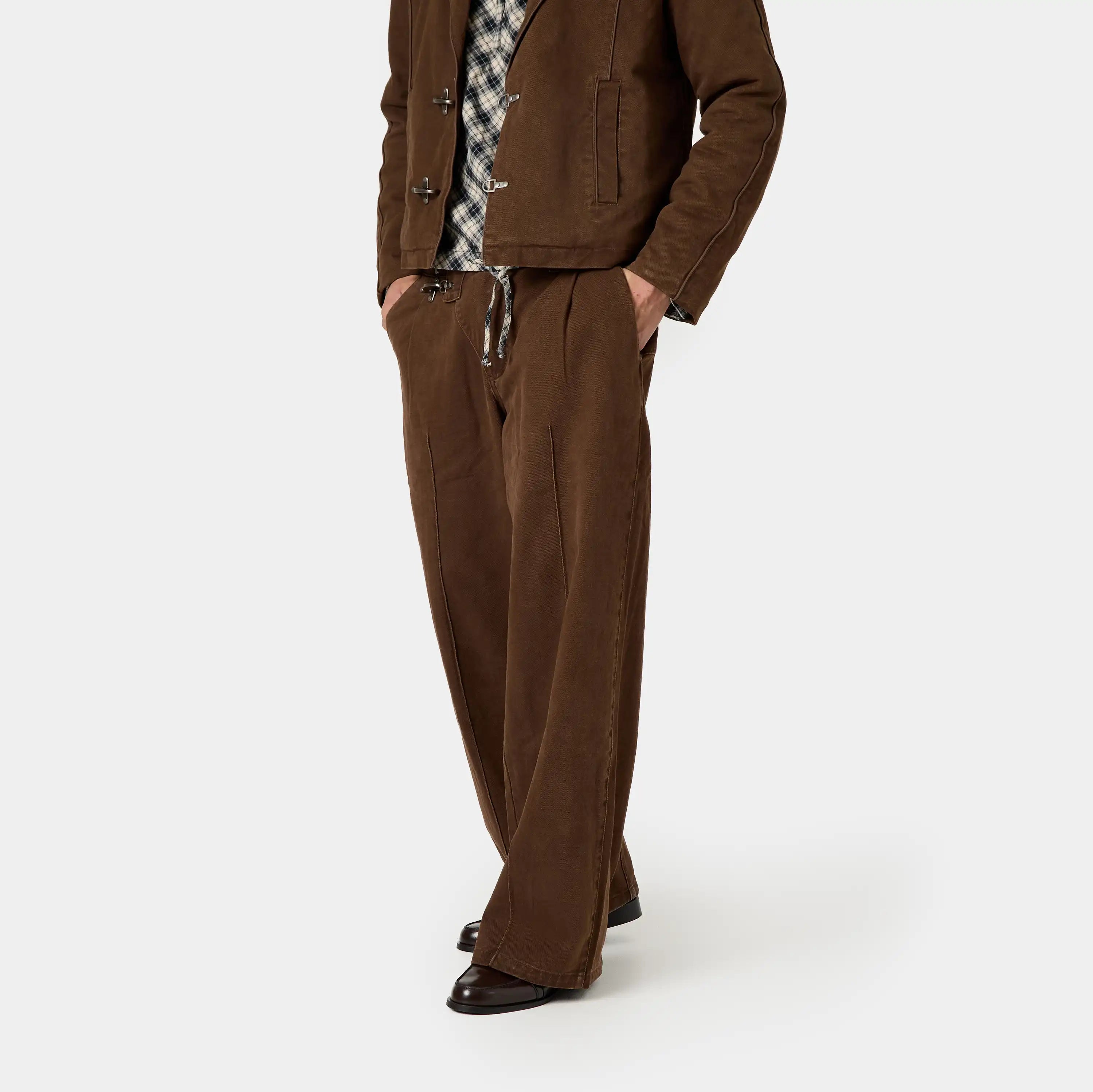 Crusader Brown Work Pants Pants Eme Studios