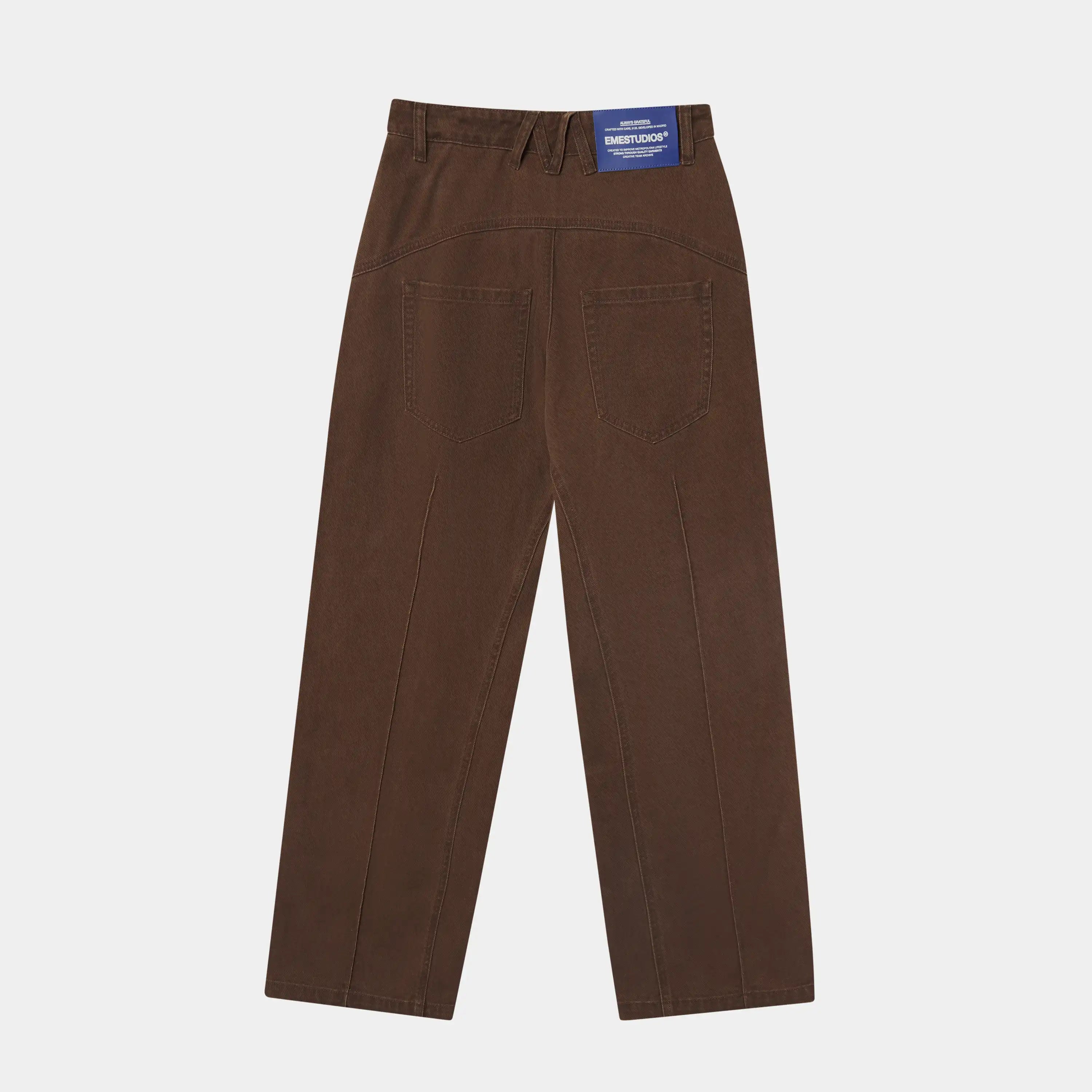 Crusader Brown Work Pants Pants Eme Studios