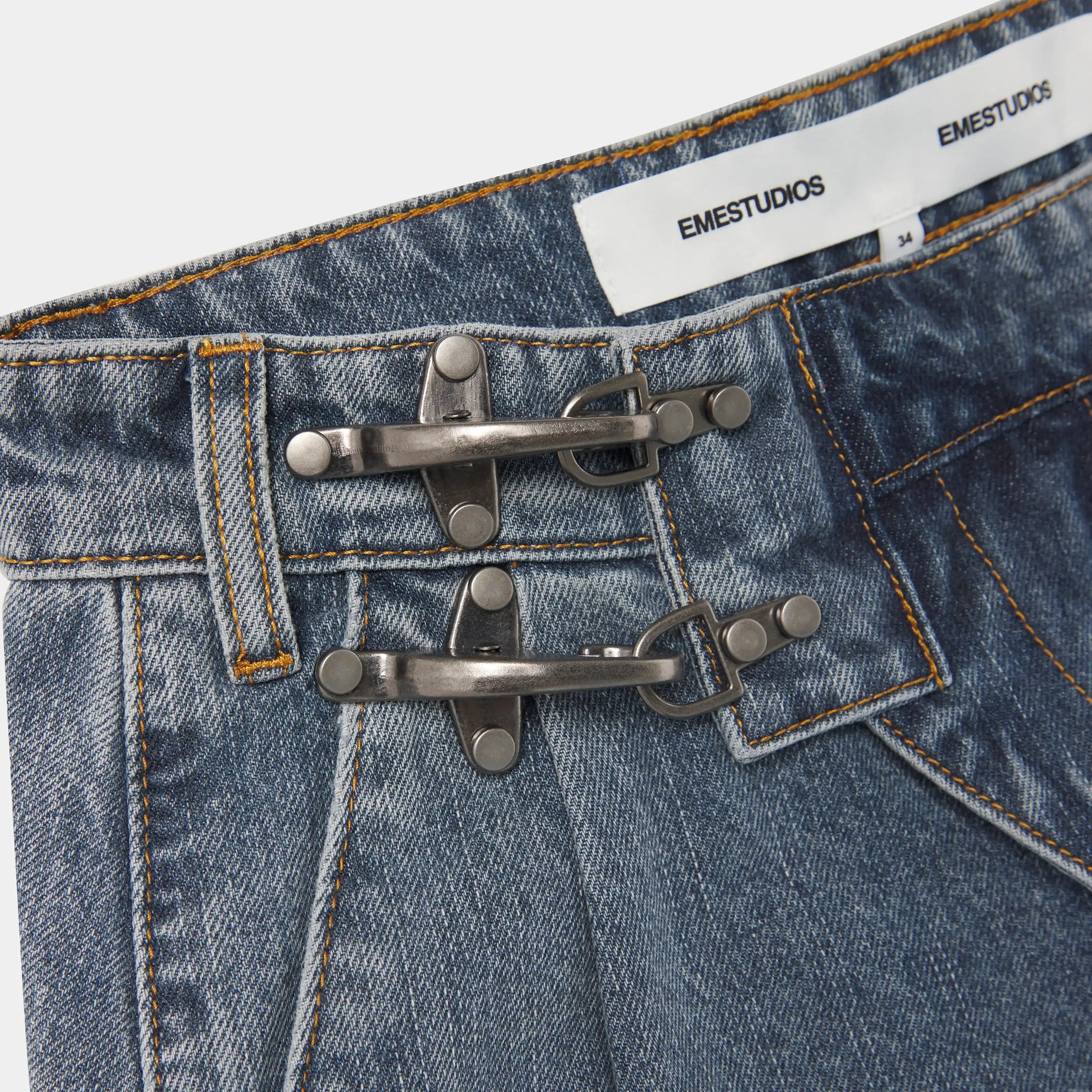 Crusader Grey Work Pants Pants Eme Studios