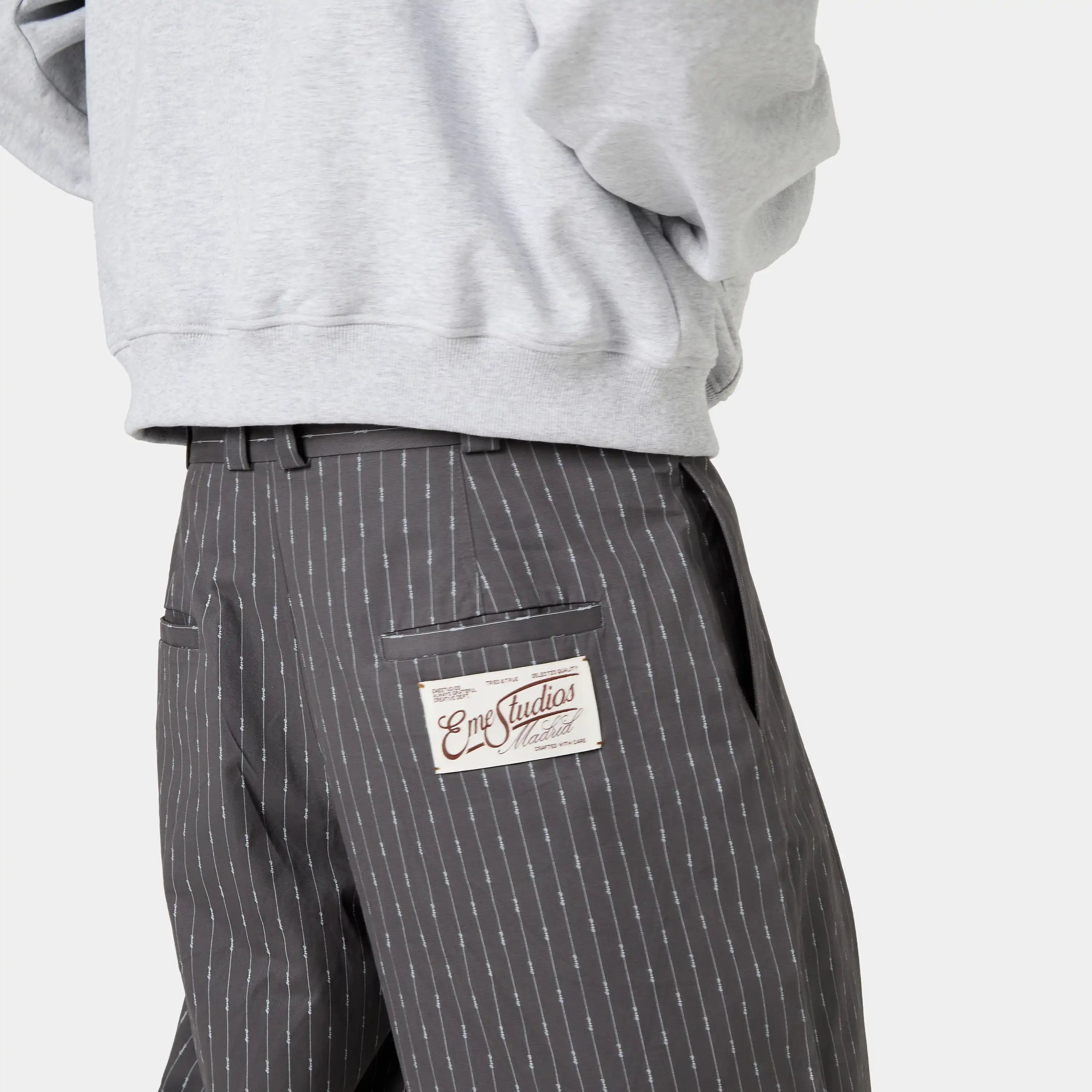 Alt Grey Tailored Pant Pants Eme Studios