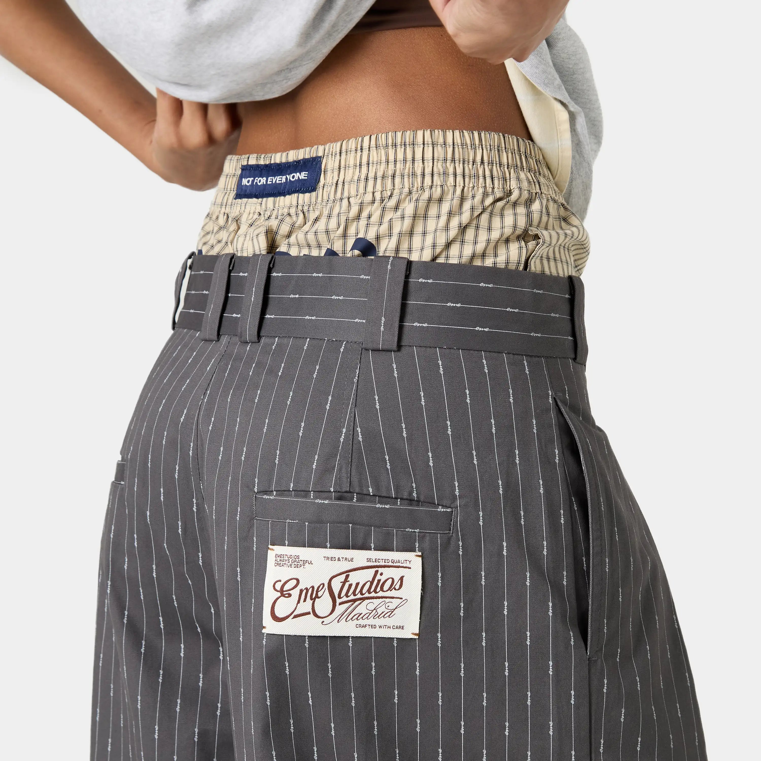 Alt Grey Tailored Pant Pants Eme Studios