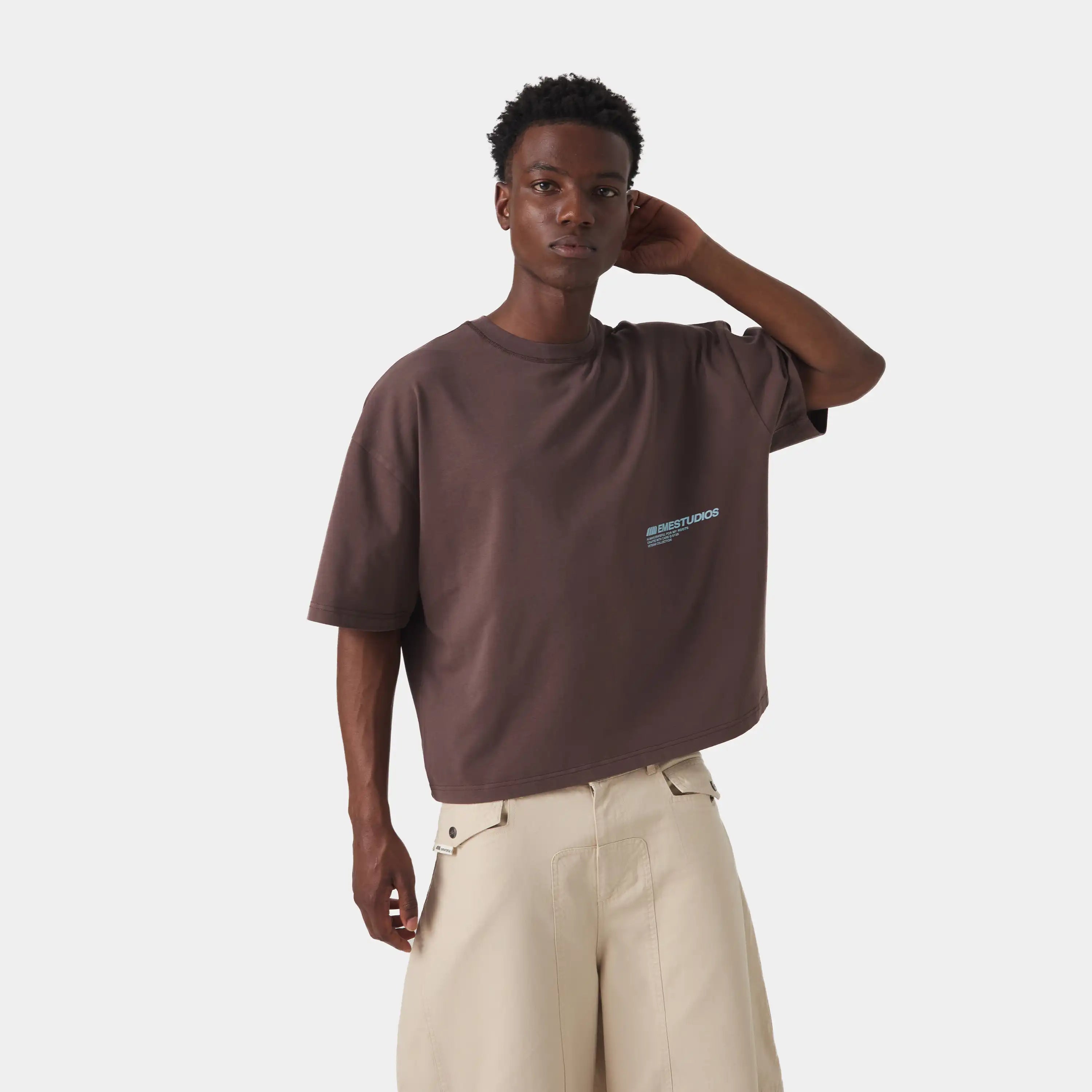 Roots Choco Oversized Tee T-shirts Eme Studios