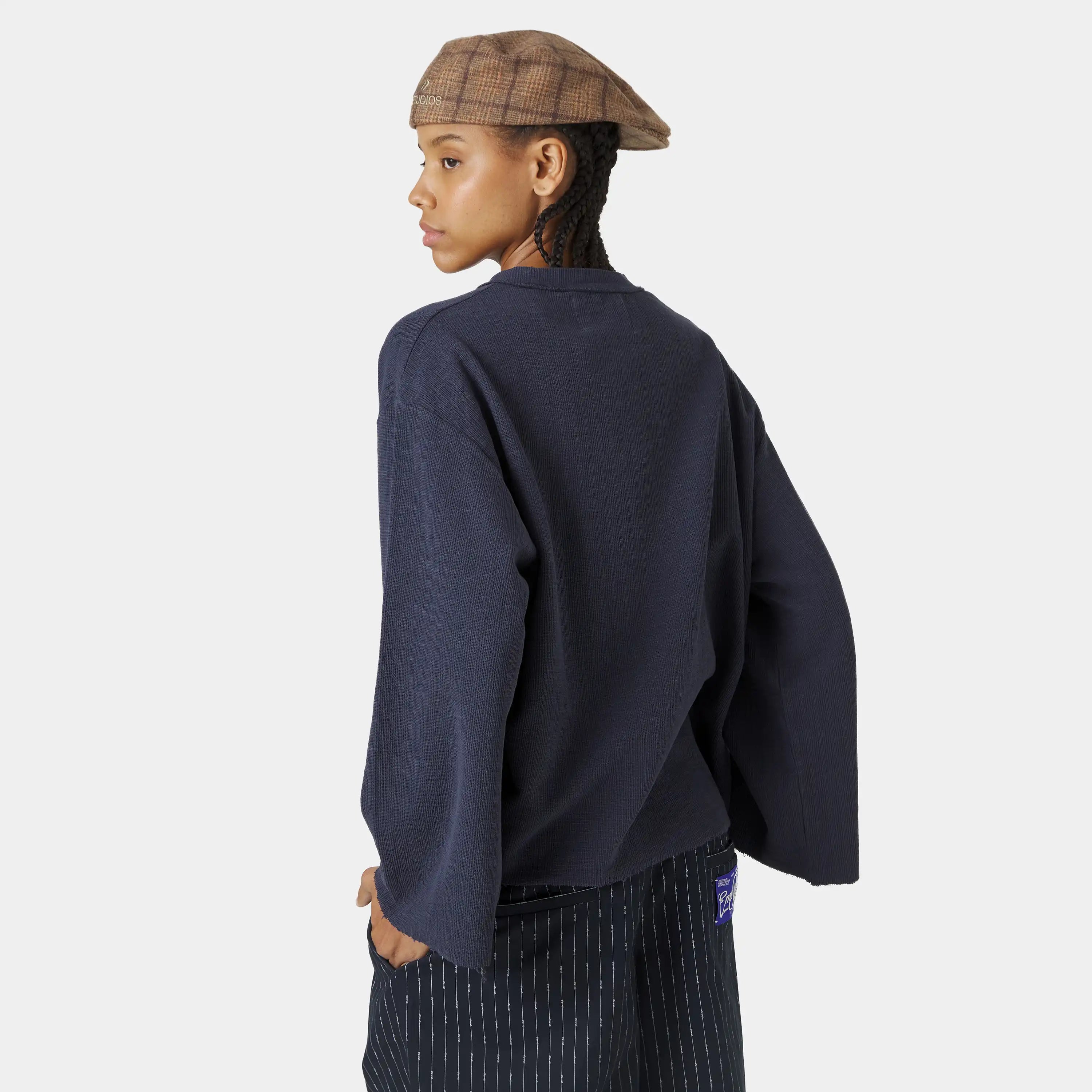 Metro Blue Long Sleeve T-shirts Eme Studios