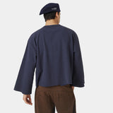 Metro Blue Long Sleeve T-shirts Eme Studios