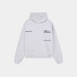 DNA Heather Grey Oversized Hoodie Hoodies Eme Studios