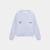 Buckler Heather Oversized Crewneck Crewneck eme   