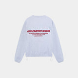 Buckler Heather Oversized Crewneck Crewneck eme   