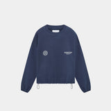 Buckler Navy Oversized Crewneck Crewneck eme