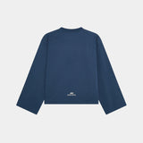 Bulwark Navy Long Sleeve Camiseta eme   