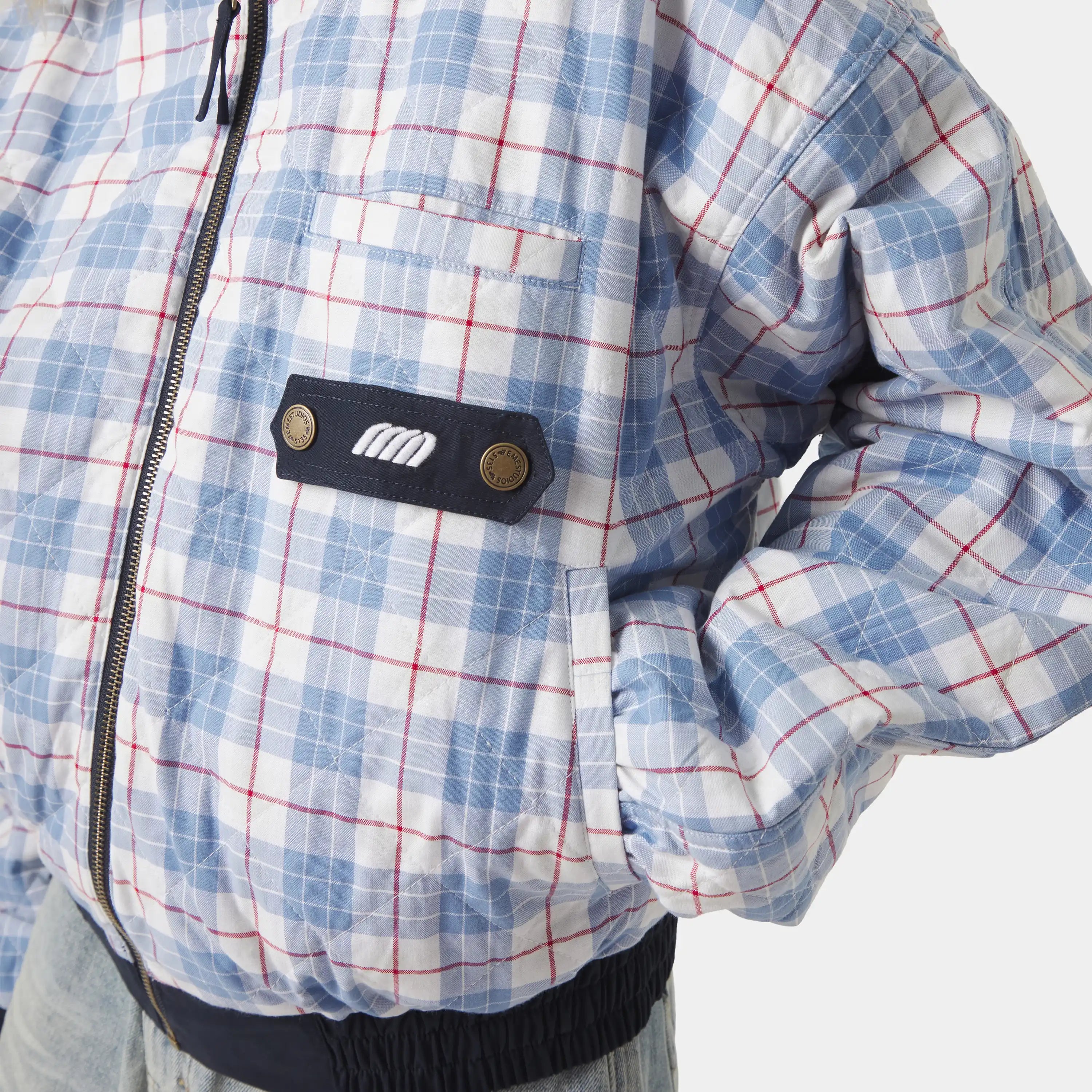 Chulo G Navy Reverse Jacket – Eme Studios Chulo G Navy Reverse Jacket – Eme Studios