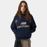 Stealth Navy Oversized Hoodie Hoodie eme