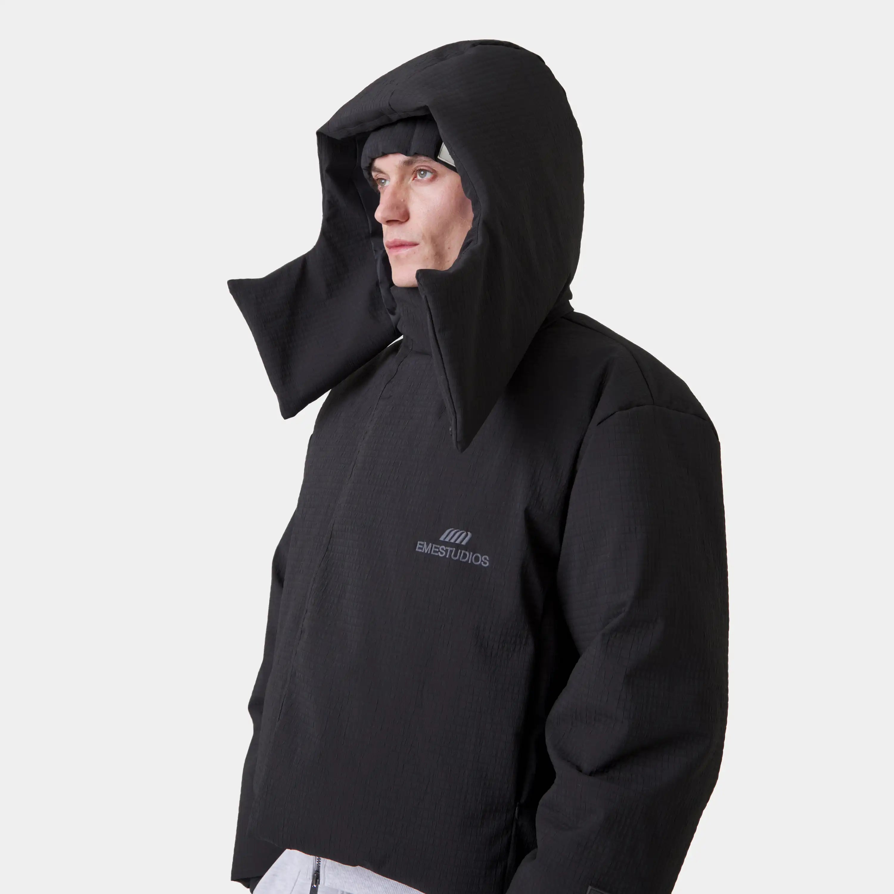 Gift Ripstop Black Puffer Outerwear Eme Studios