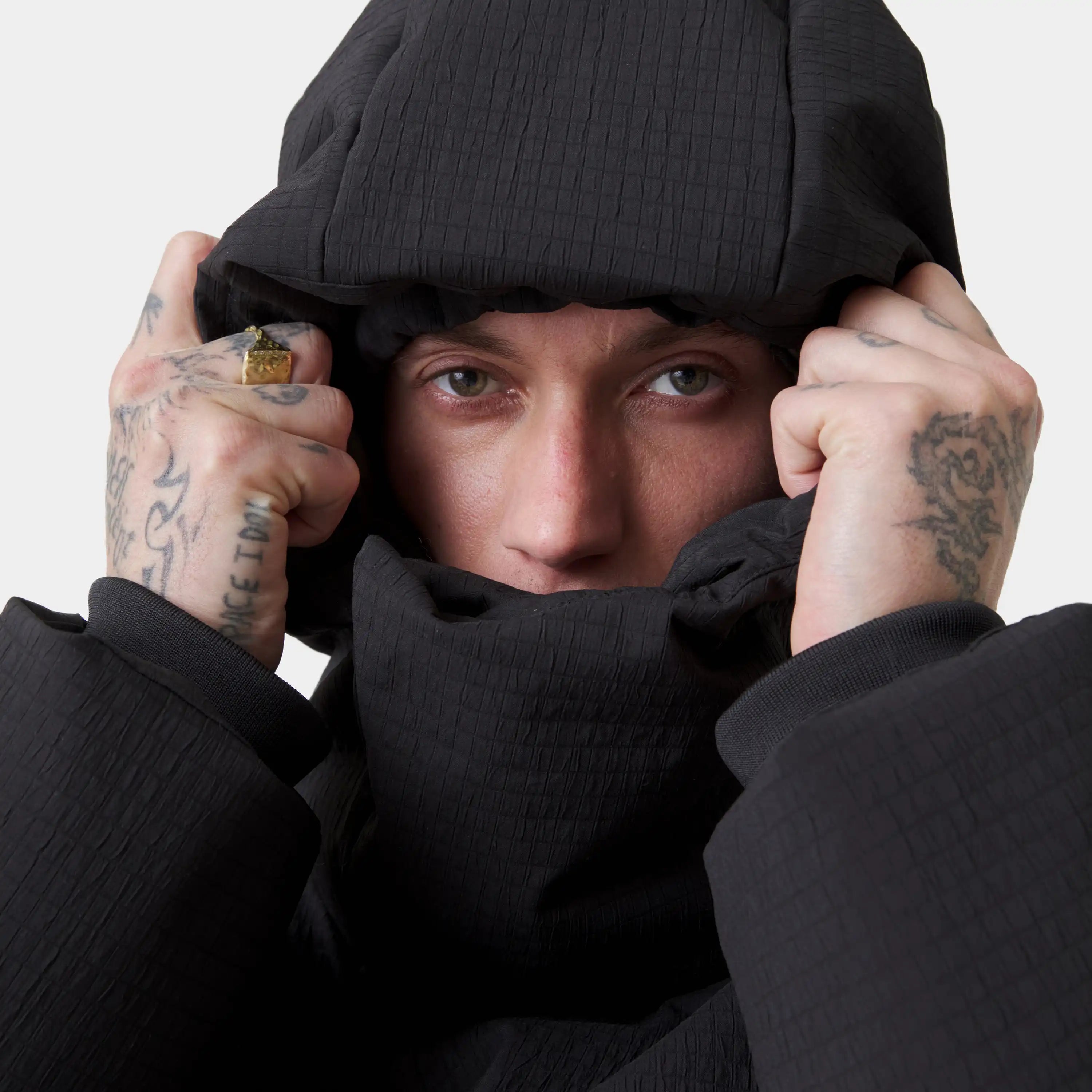 Gift Ripstop Black Puffer Outerwear Eme Studios