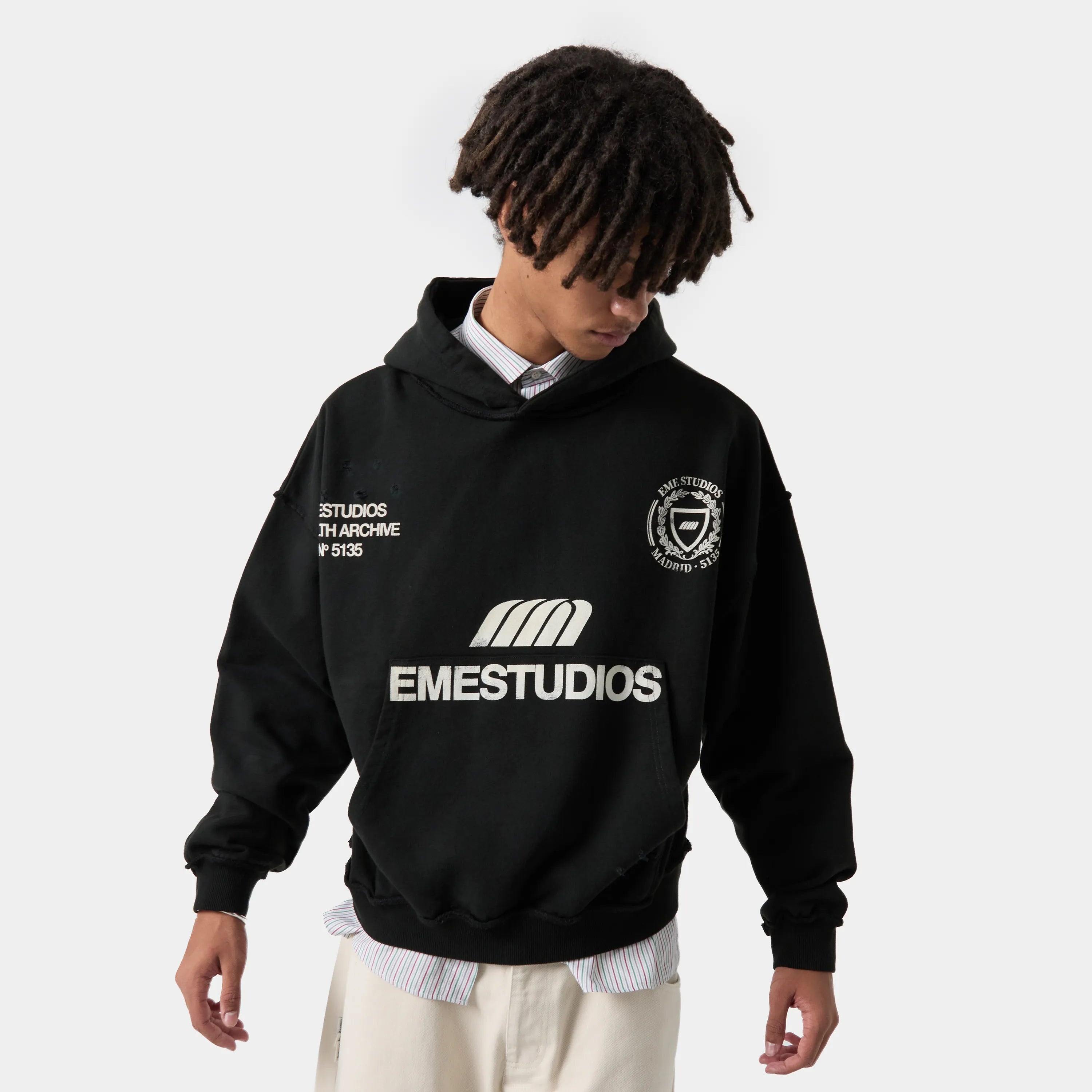 Stealth Shadow Oversized Hoodie Hoodie eme