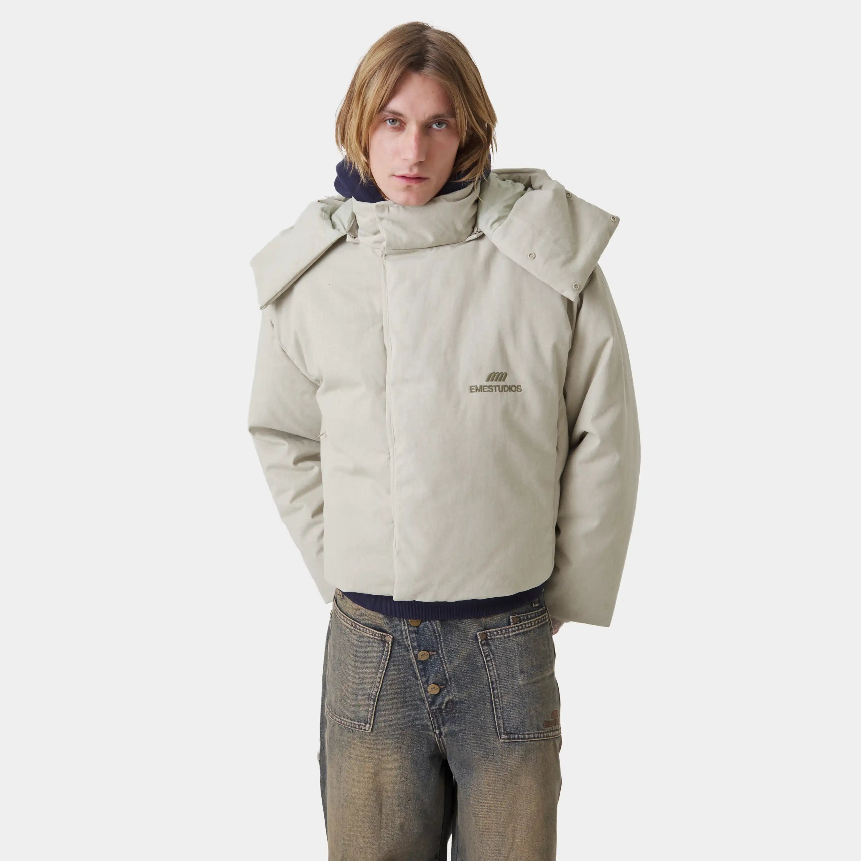 Gift Sarga Off Sand Puffer Outerwear Eme Studios