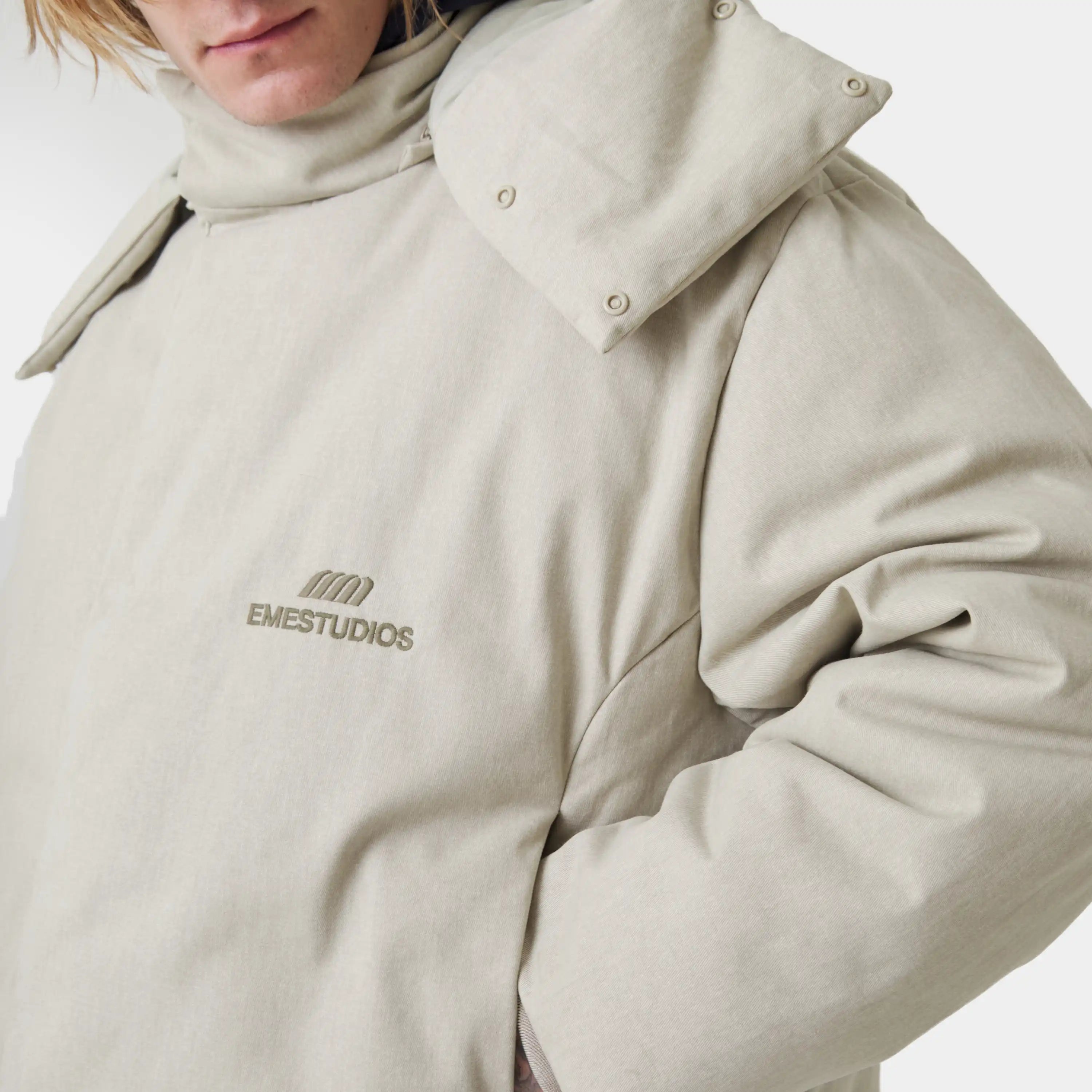 Gift Sarga Off Sand Puffer Outerwear Eme Studios