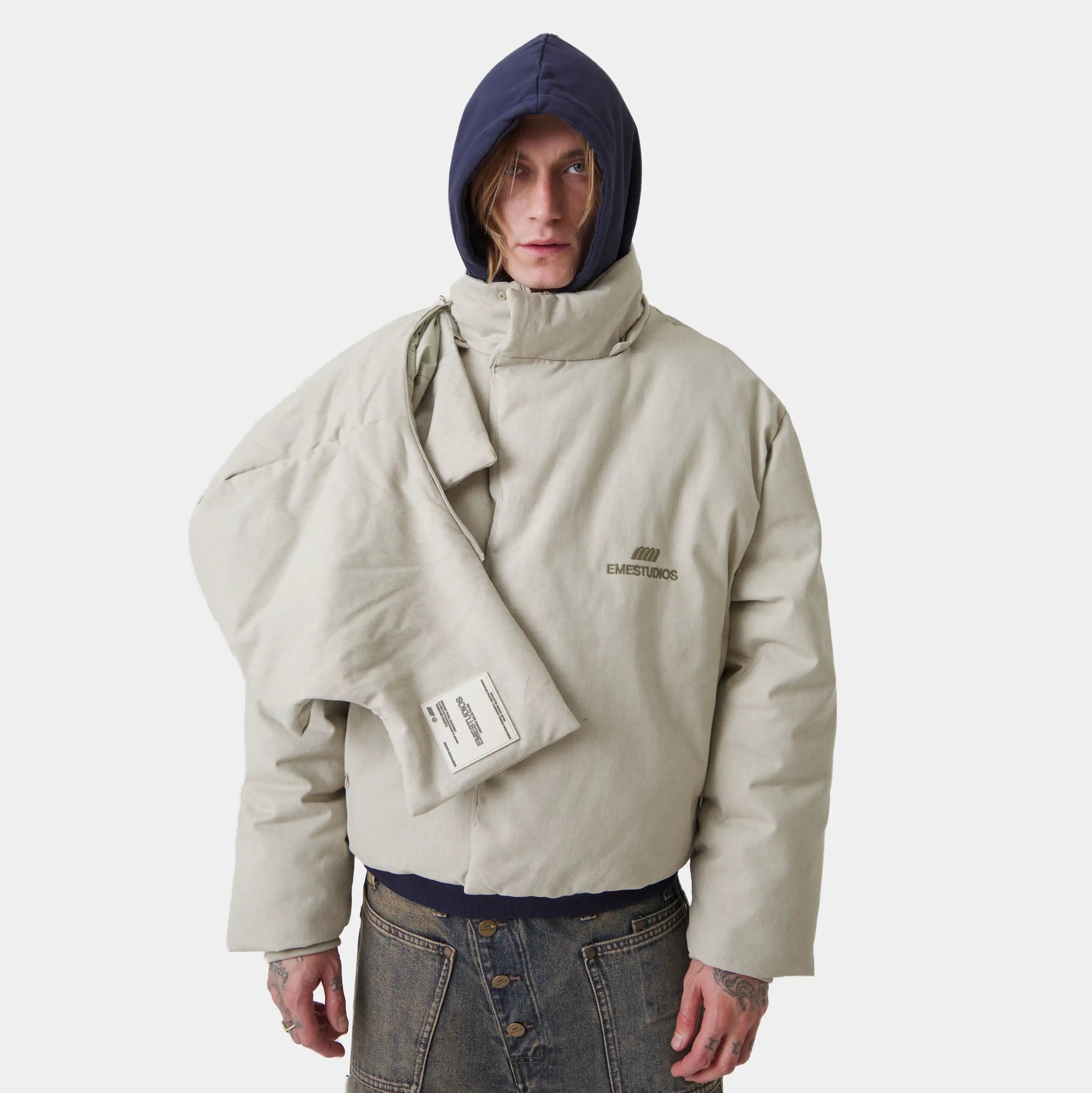 Gift Sarga Off Sand Puffer Outerwear Eme Studios