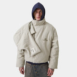 Gift Sarga Off Sand Puffer Outerwear Eme Studios