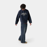 Stealth Navy Reverse Crewneck Crewneck eme