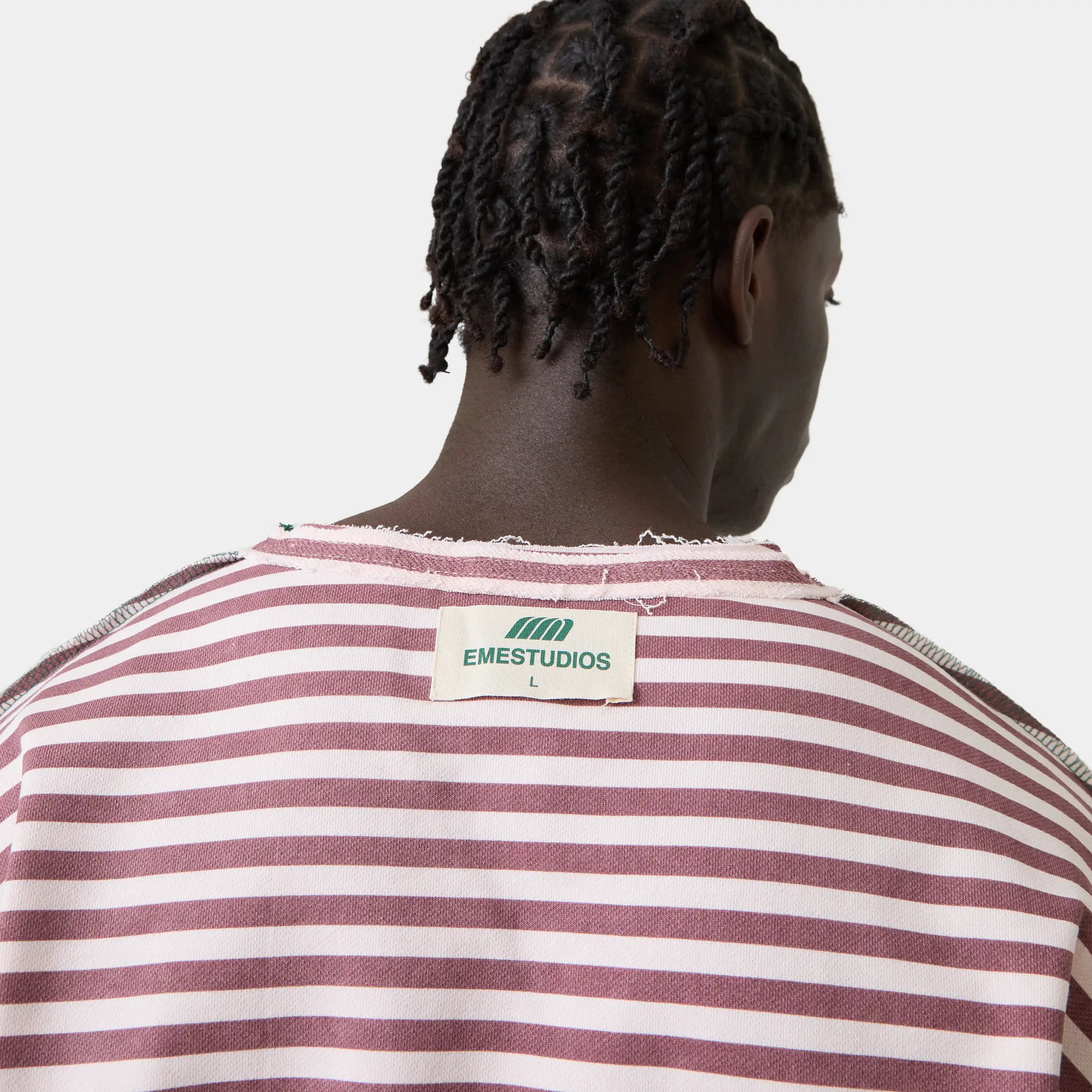 Sade Cotton Candy Reverse Crewneck Sweatshirts Eme Studios