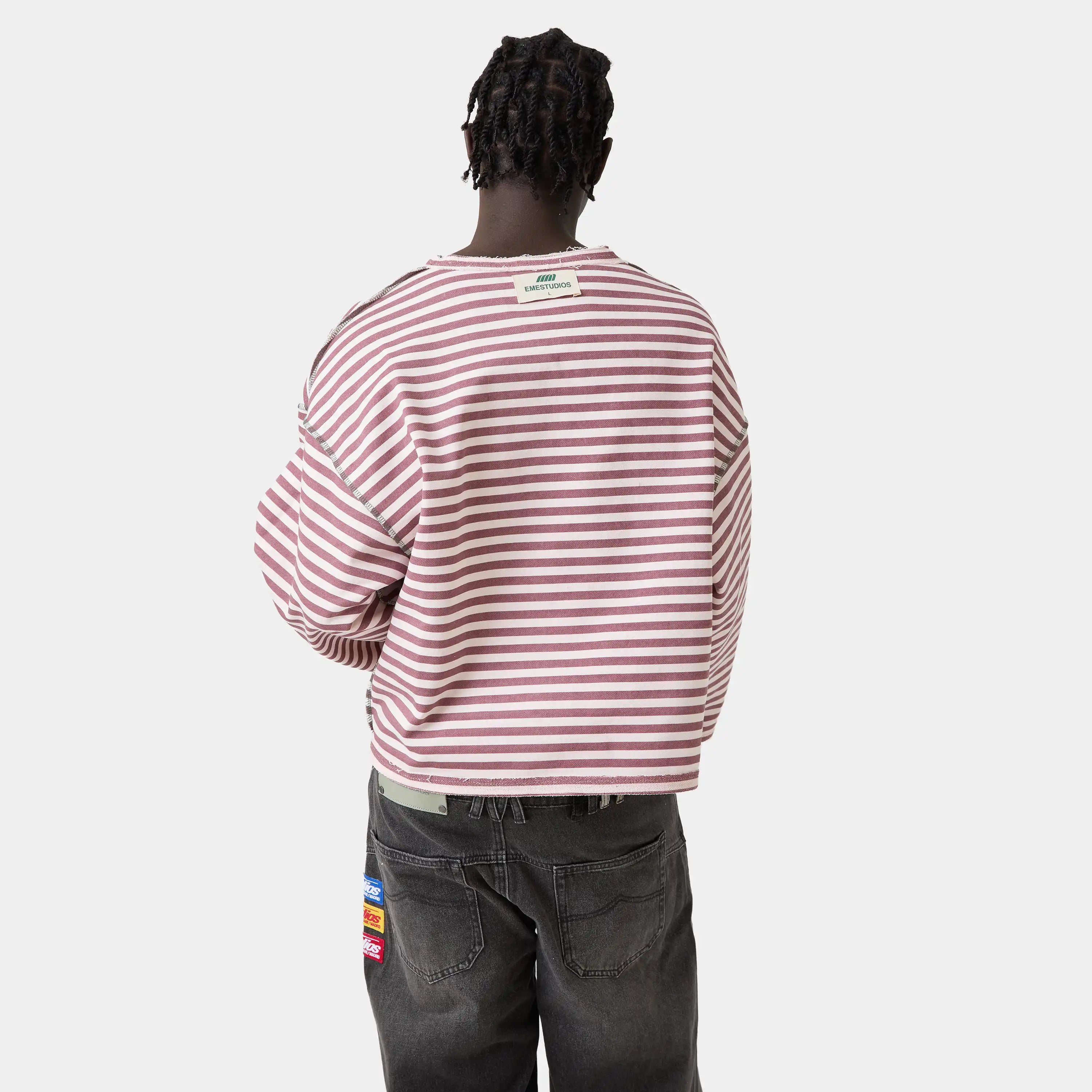 Sade Cotton Candy Reverse Crewneck Sweatshirts Eme Studios